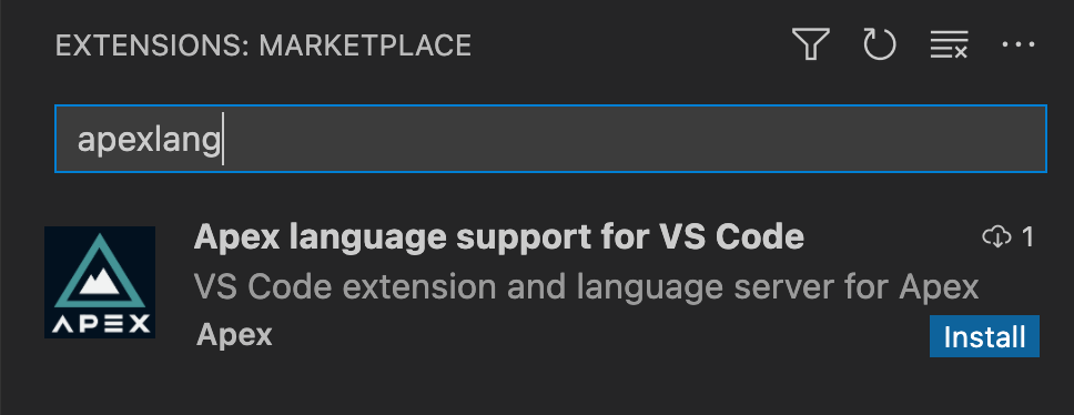 VS Code extension